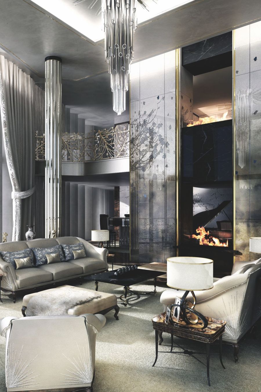 Westend61/getty images do you have a perfect living room? Interior Design Ideas For A Glamorous Living Room