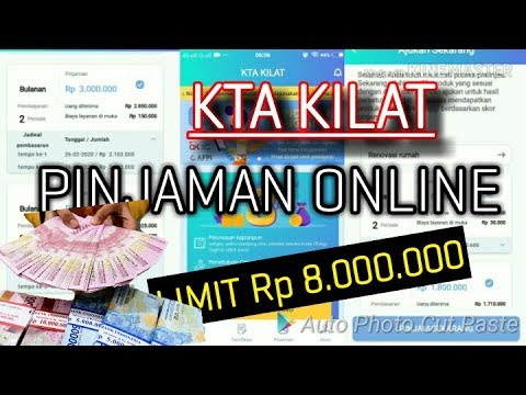 Sebab, anda bisa membayar berbagai macam tagihan produk melalui aplikasi tokopedia. PINJAMAN ONLINE KTA KILAT LIMIT 8 JT, BUNGANYA BERAPA ...