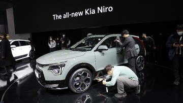 Deretan mobil listrik di Seoul Mobility Show 2021
