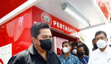 Eric Thohir serukan target 10.000 pertashop untuk meningkatkan perekonomian rakyat