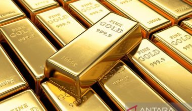 Emas naik $7,8 di tengah kekhawatiran inflasi dan resesi